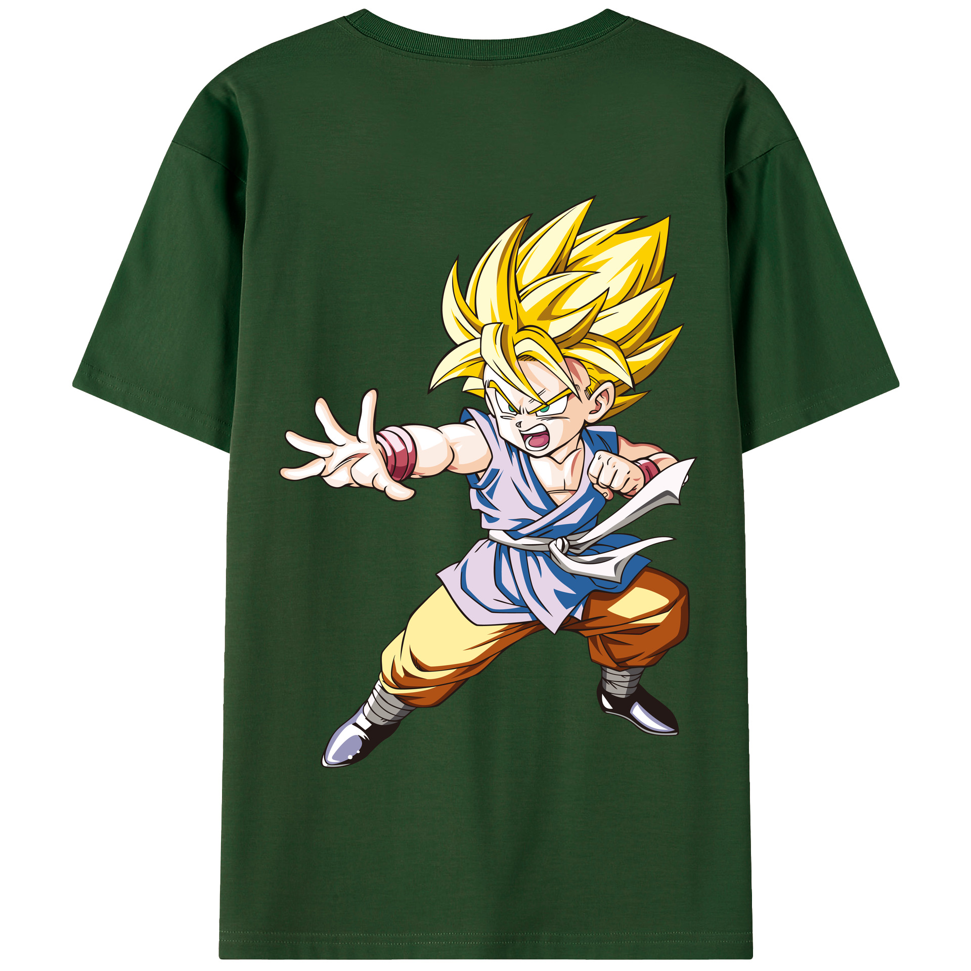 （画像用） ドラゴンボール ベジット DRAGON BALL Vegetto 綿100％半袖Tシャツ（背面プリント）